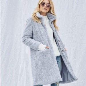 Andree Faix Sherpa Long Jacket NWT🎀🎀